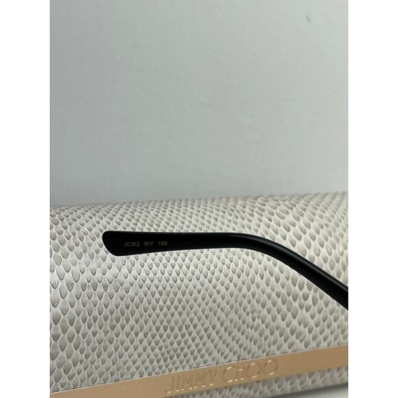 NEW Jimmy Choo JC362 Oversized Black Eyeglasses Frames - Picture 6 of 7